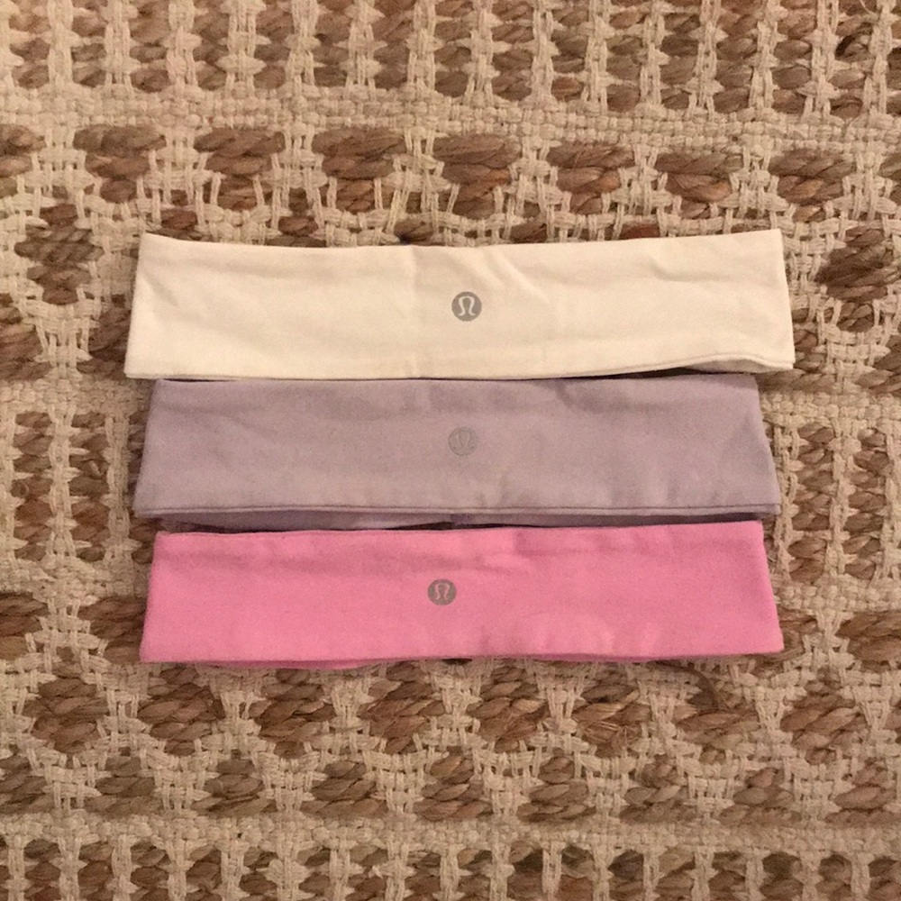 3 lululemon headbands